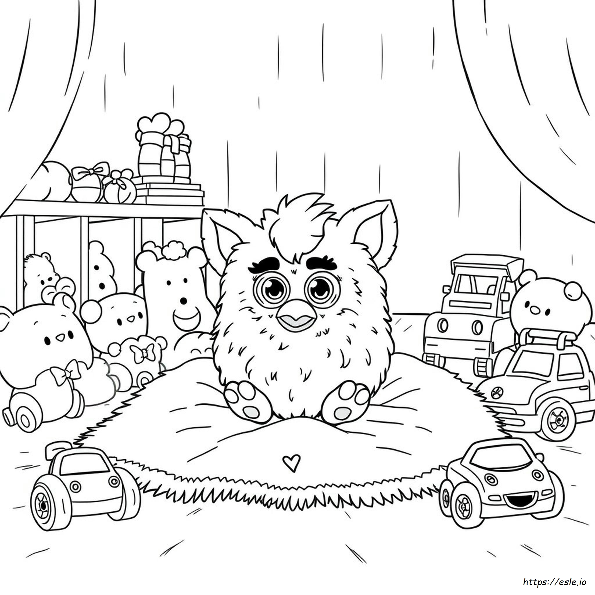 Furby Colouring