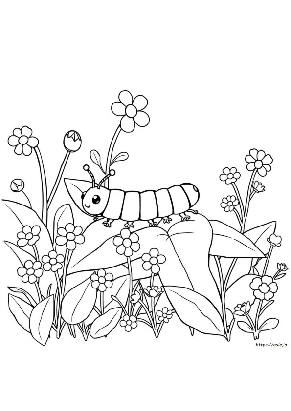 Larva Mewarnai
