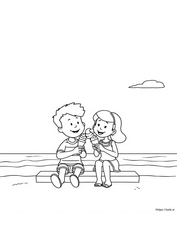 Steve Dan Maggie Mewarnai