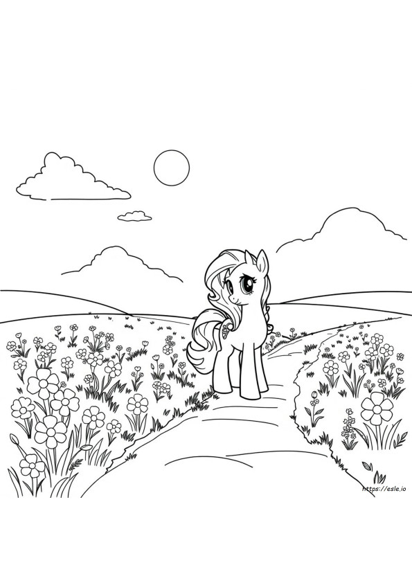 My Little Pony Mewarnai Twilight Sparkle