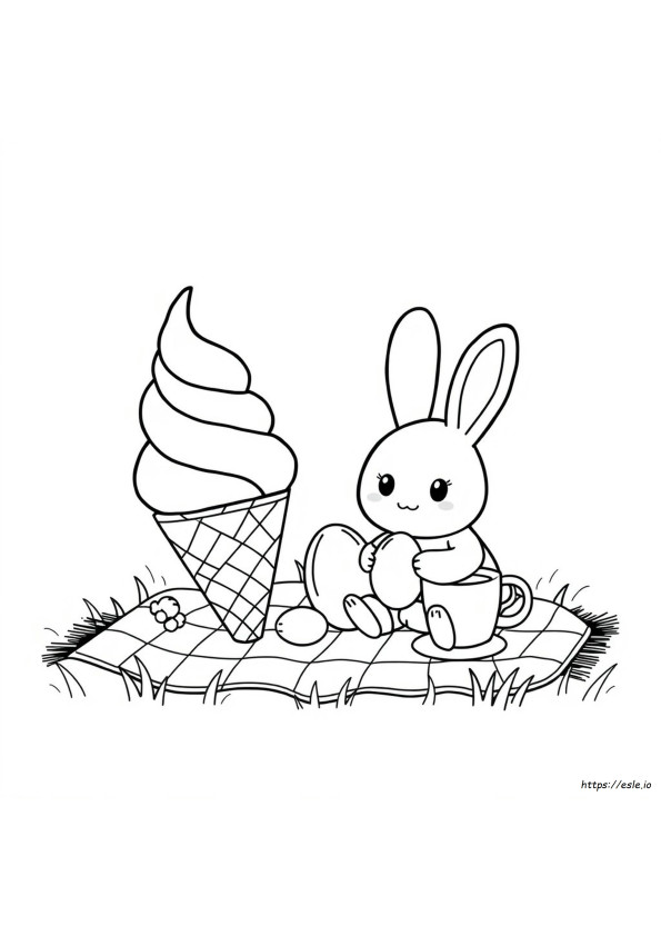 Makanan Kawaii Lucu Gambar Mewarnai