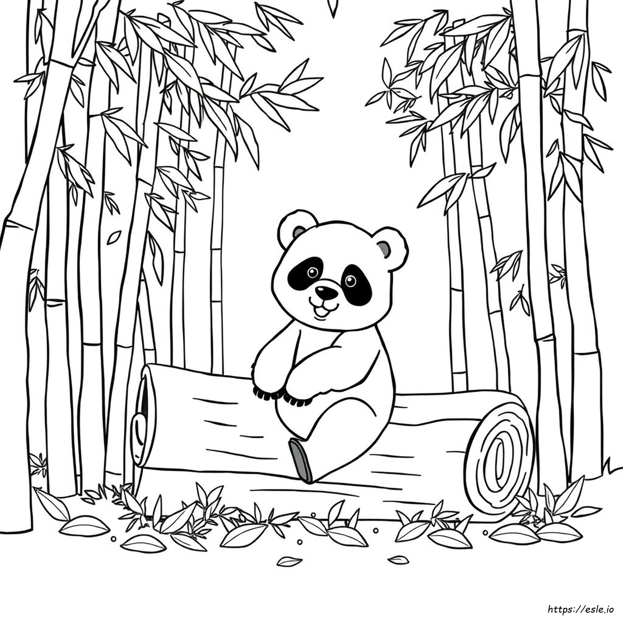 Panda Coloring Book Pages