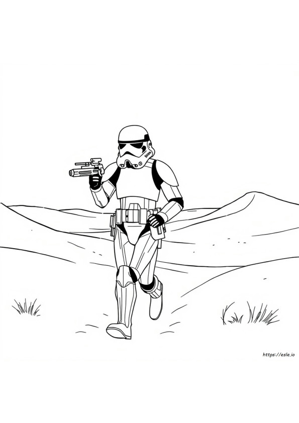 Stormtrooper Coloring Pages