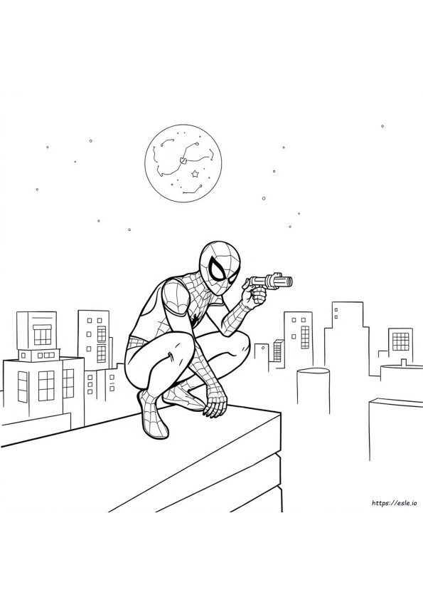 Pagini De Colorat Cu Scarlet Spiderman