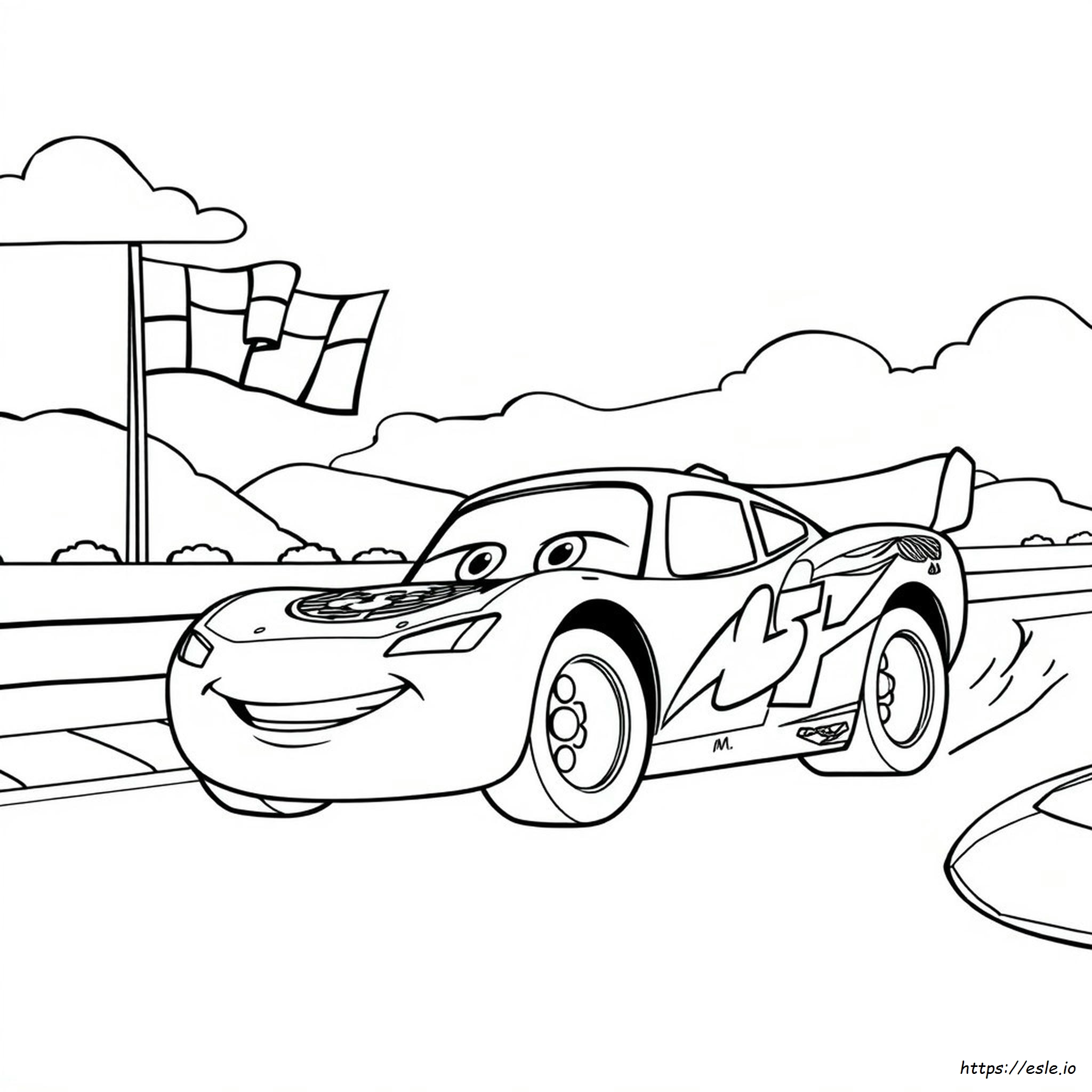 Mcqueen Car Coloring Pages Printable