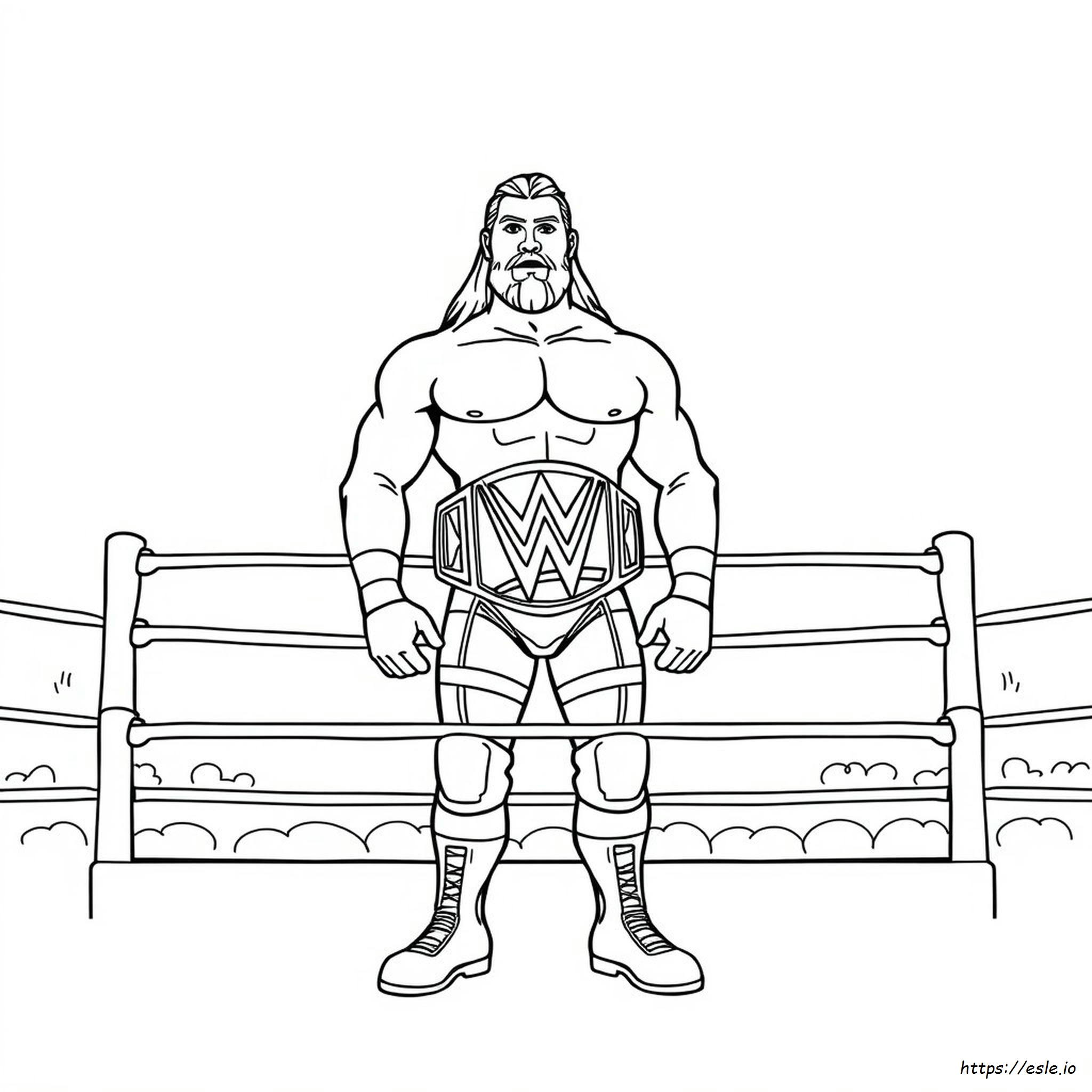 Disegni Wwe Da Colorare E Stampare Gratis