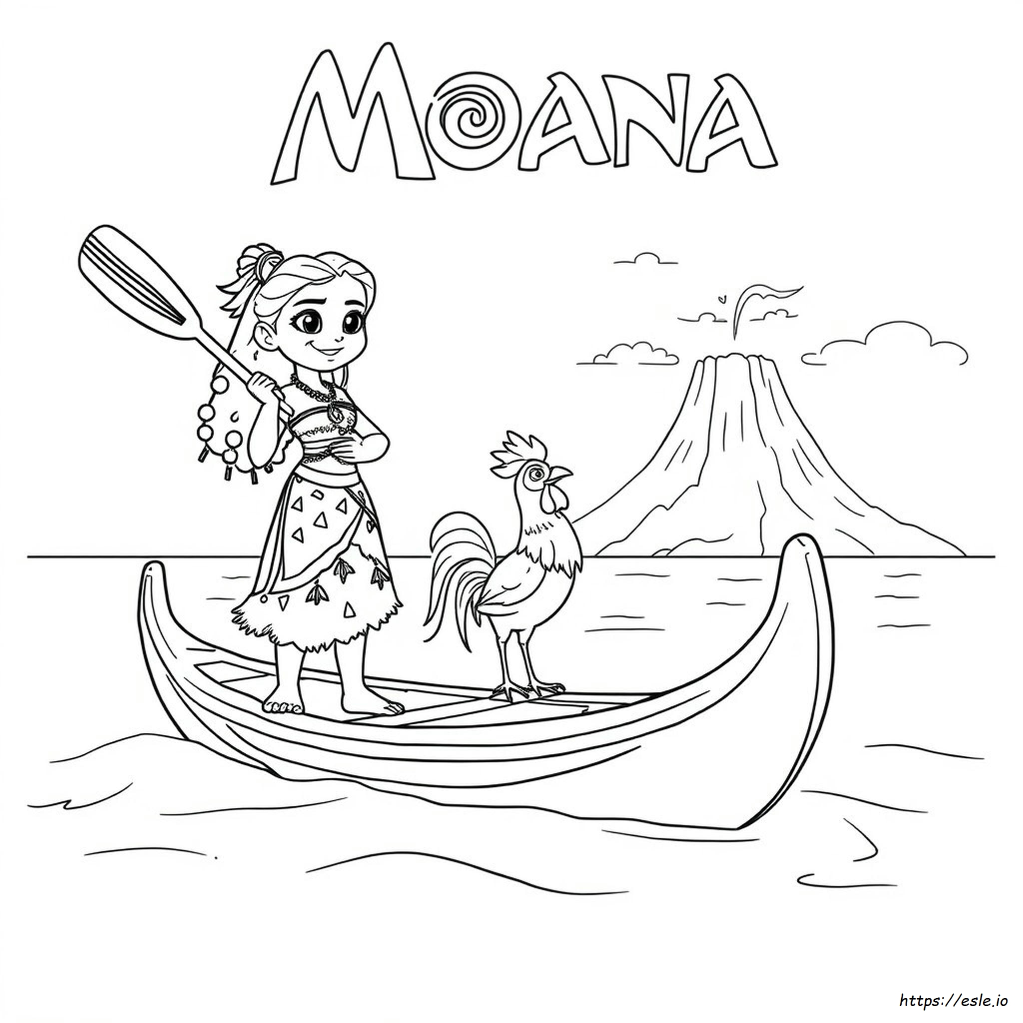 Vaiana Malbuch