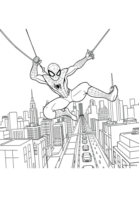 Planșe De Colorat Cu Spiderman 3 De Printat