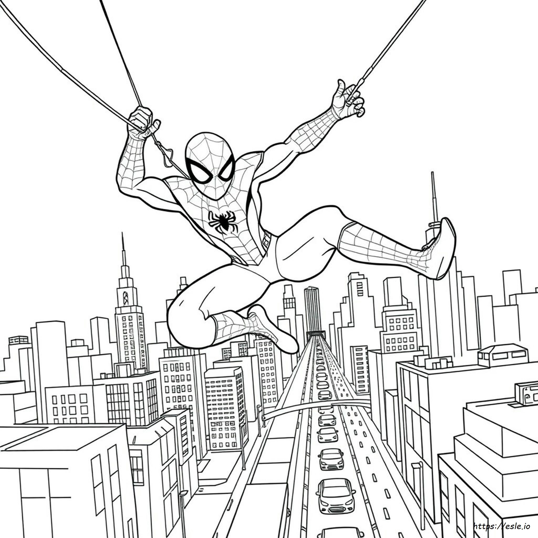 Spiderman 3 Coloring Pages Printables