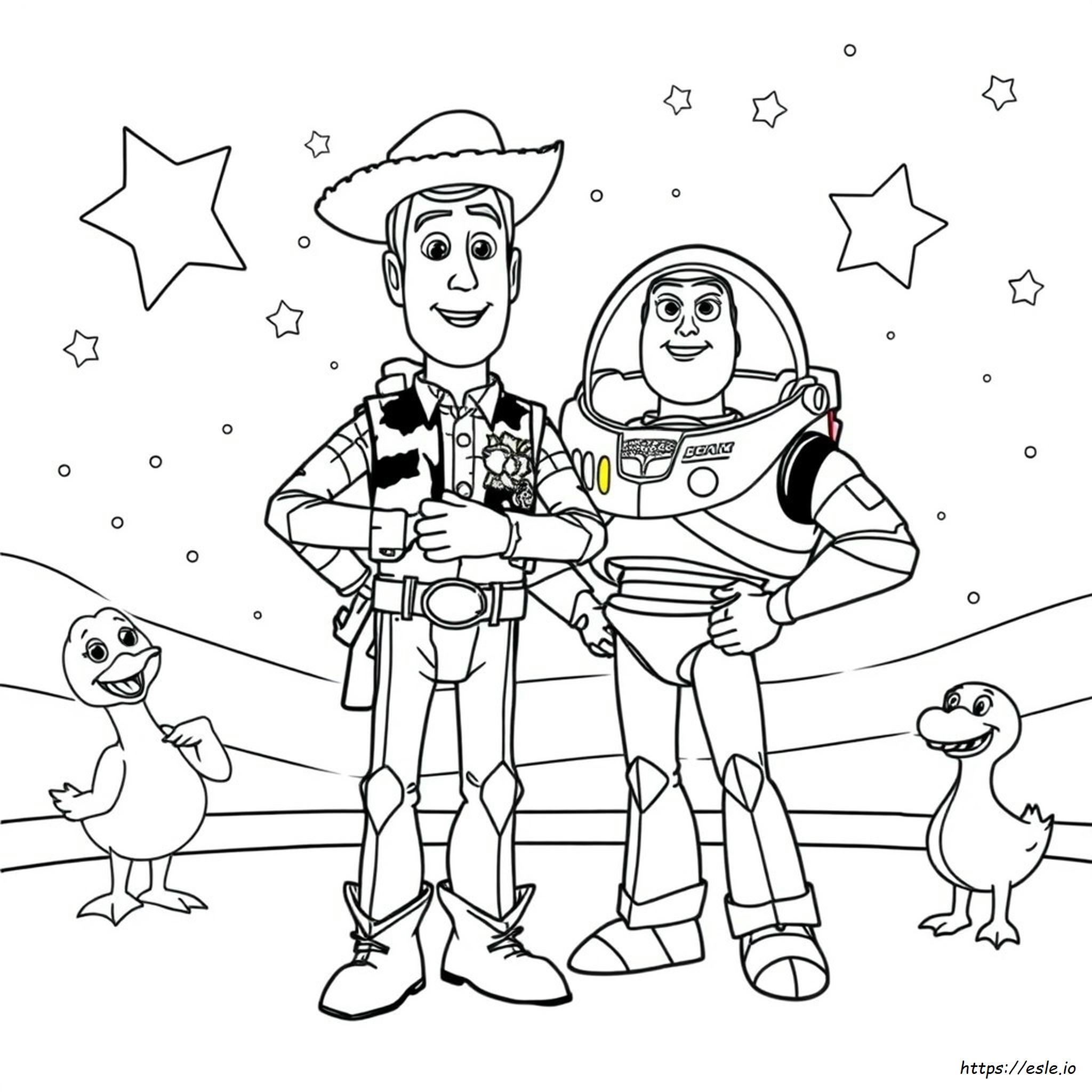 Toy Story 4 Coloring Pages Printable
