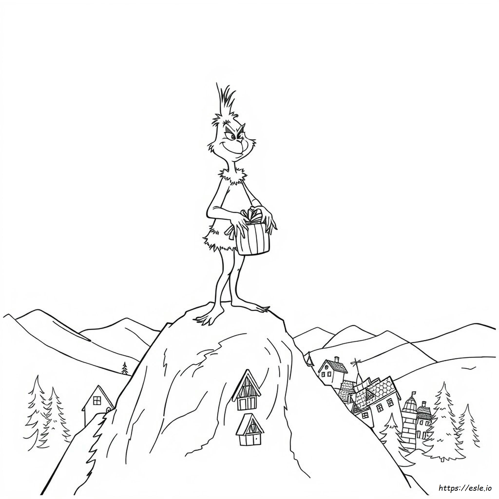 The Grinch Movie Coloring Pages