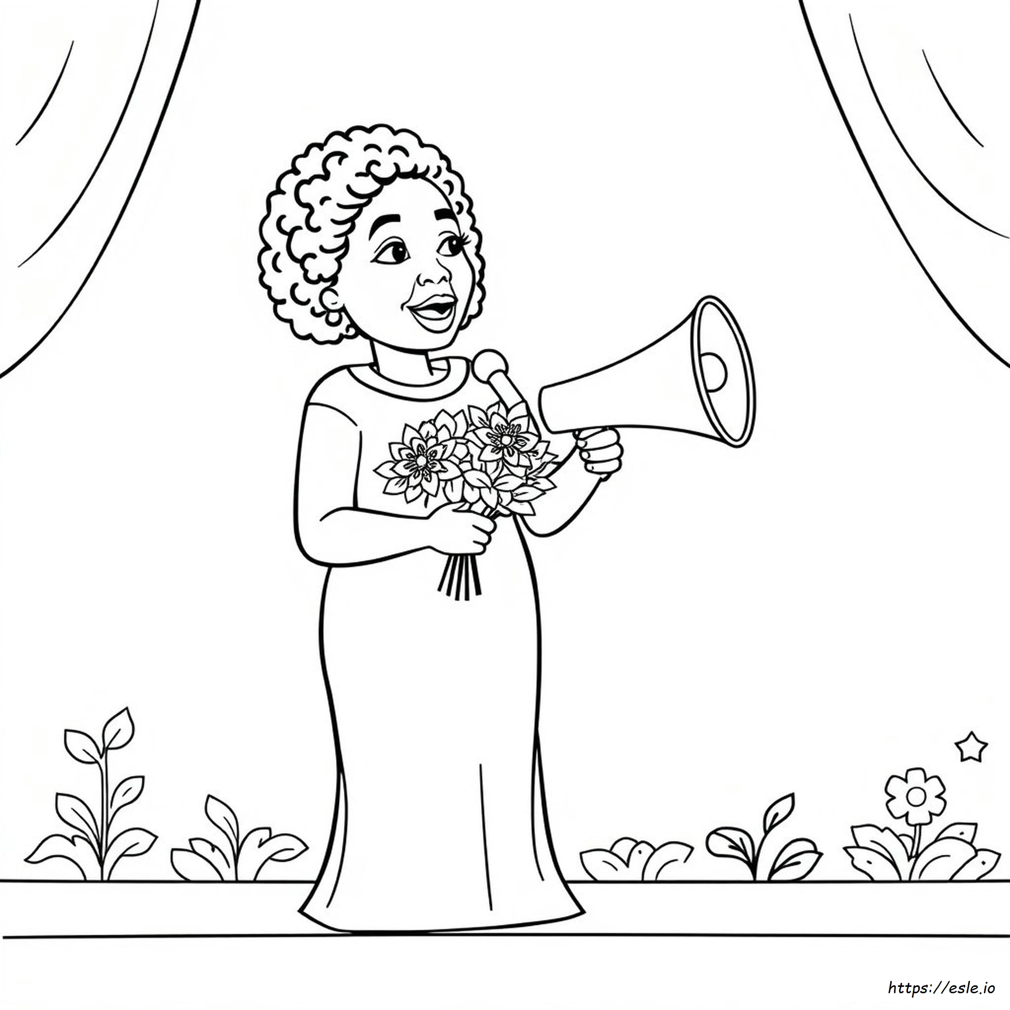 Coretta Scott King Disegni Da Colorare