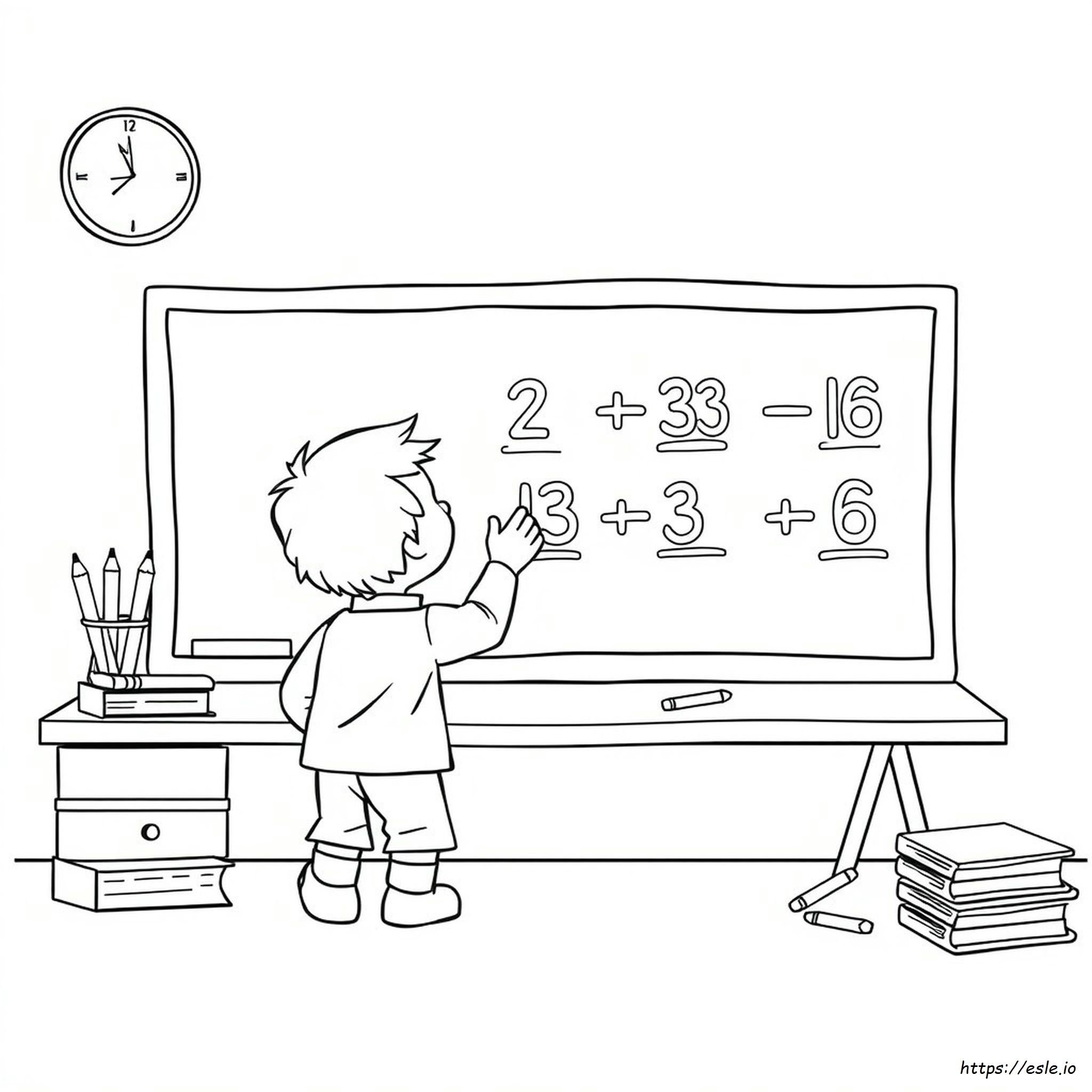 Coloring Pages With Addition