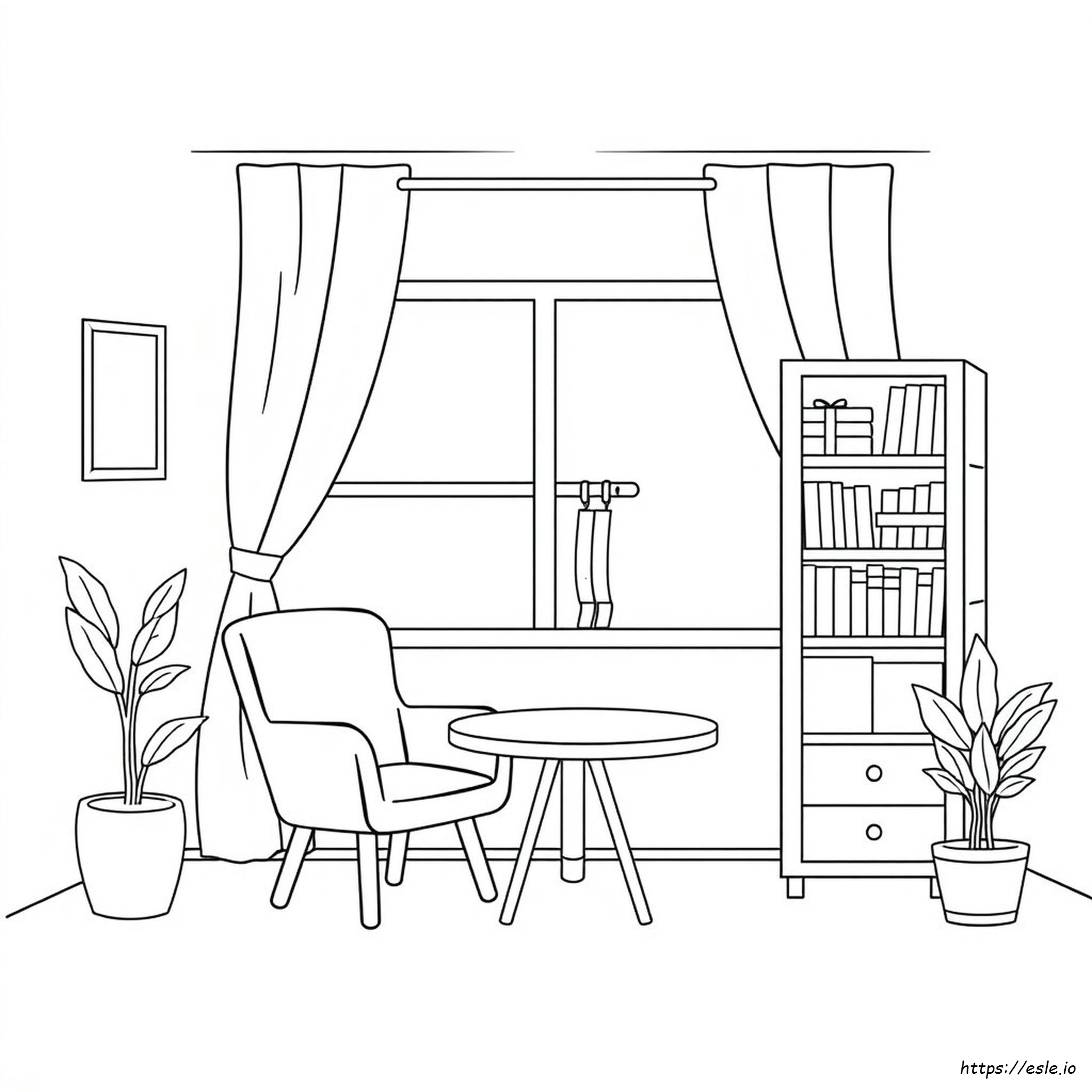 Furniture Coloring Pages To Print
