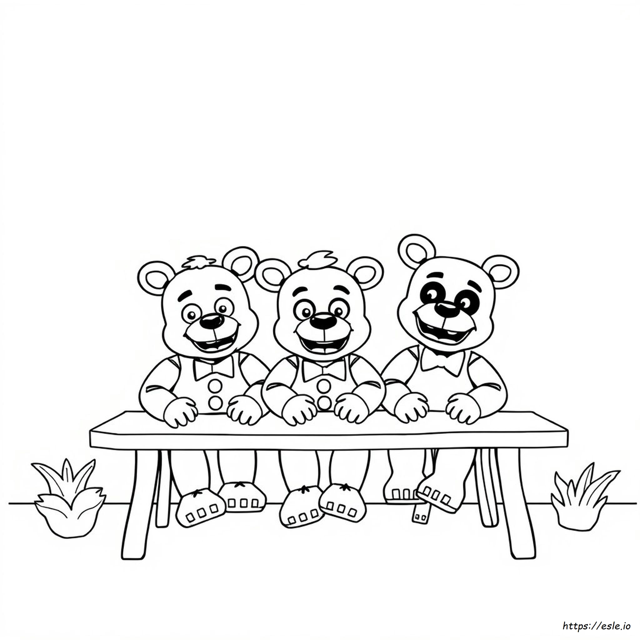 Fnaf Plush Coloring Pages