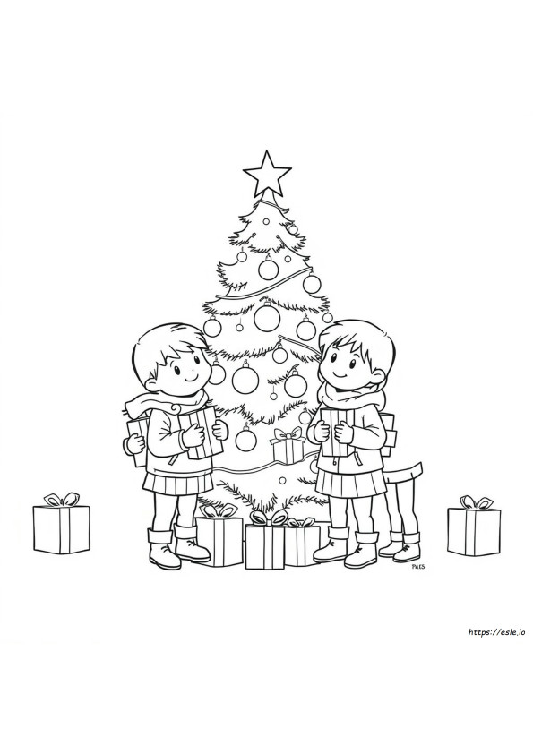 Anak-Anak Natal Gambar Mewarnai Pdf