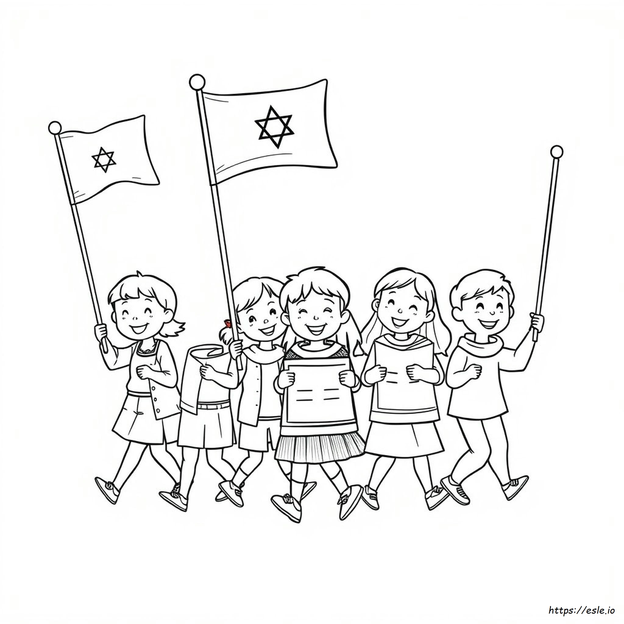 Simchat Torah Da Colorare