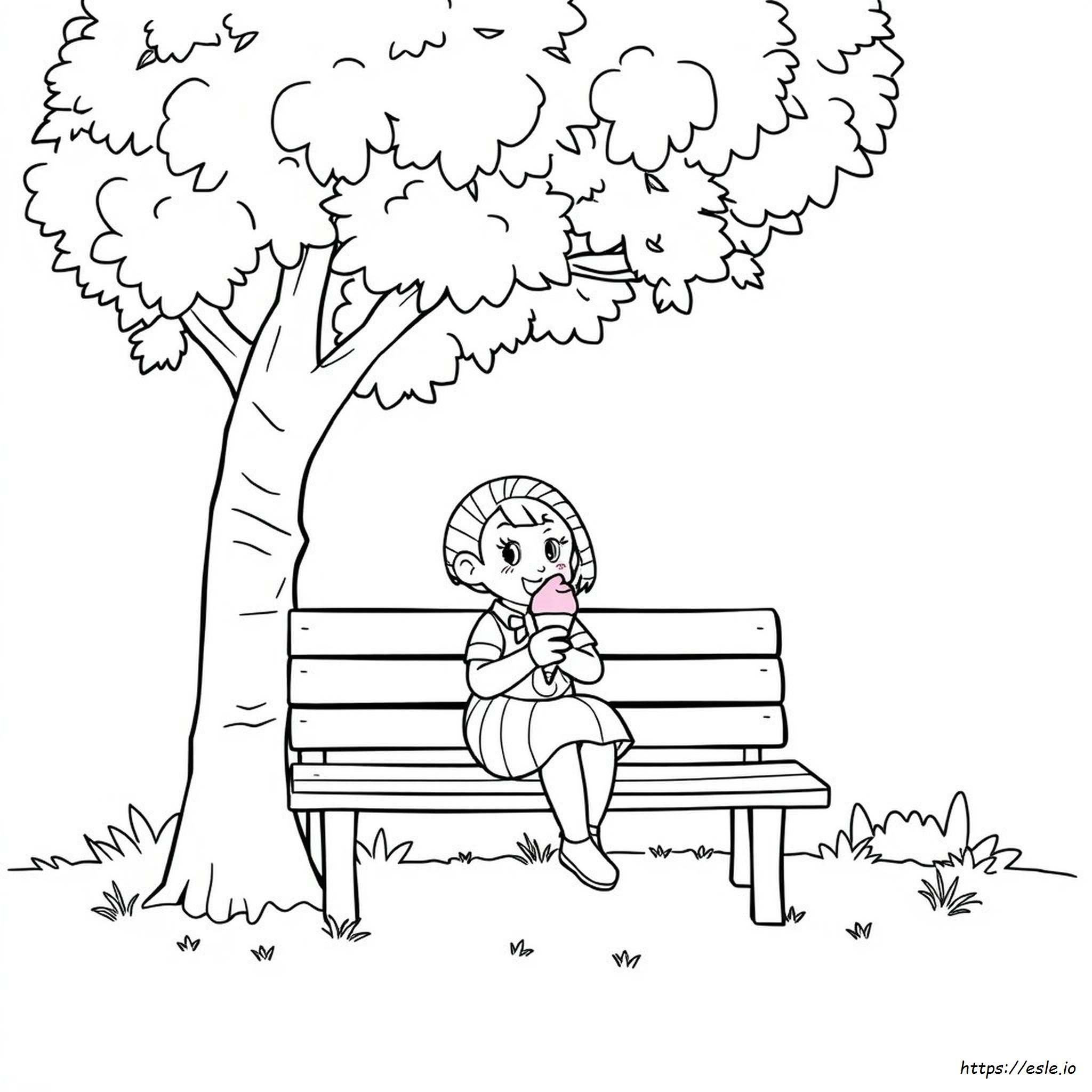 Peppermint Patty Coloring Page