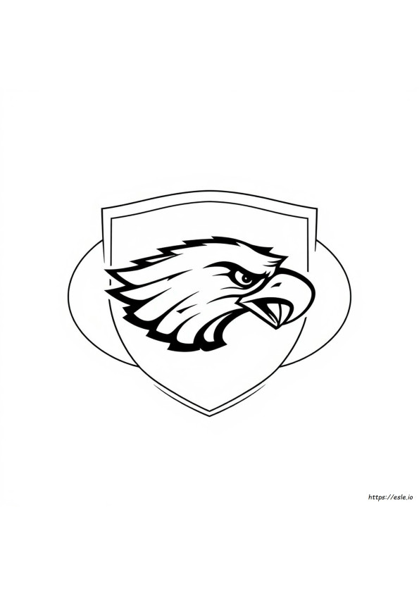 Logo Philadelphia Eagles Gambar Mewarnai