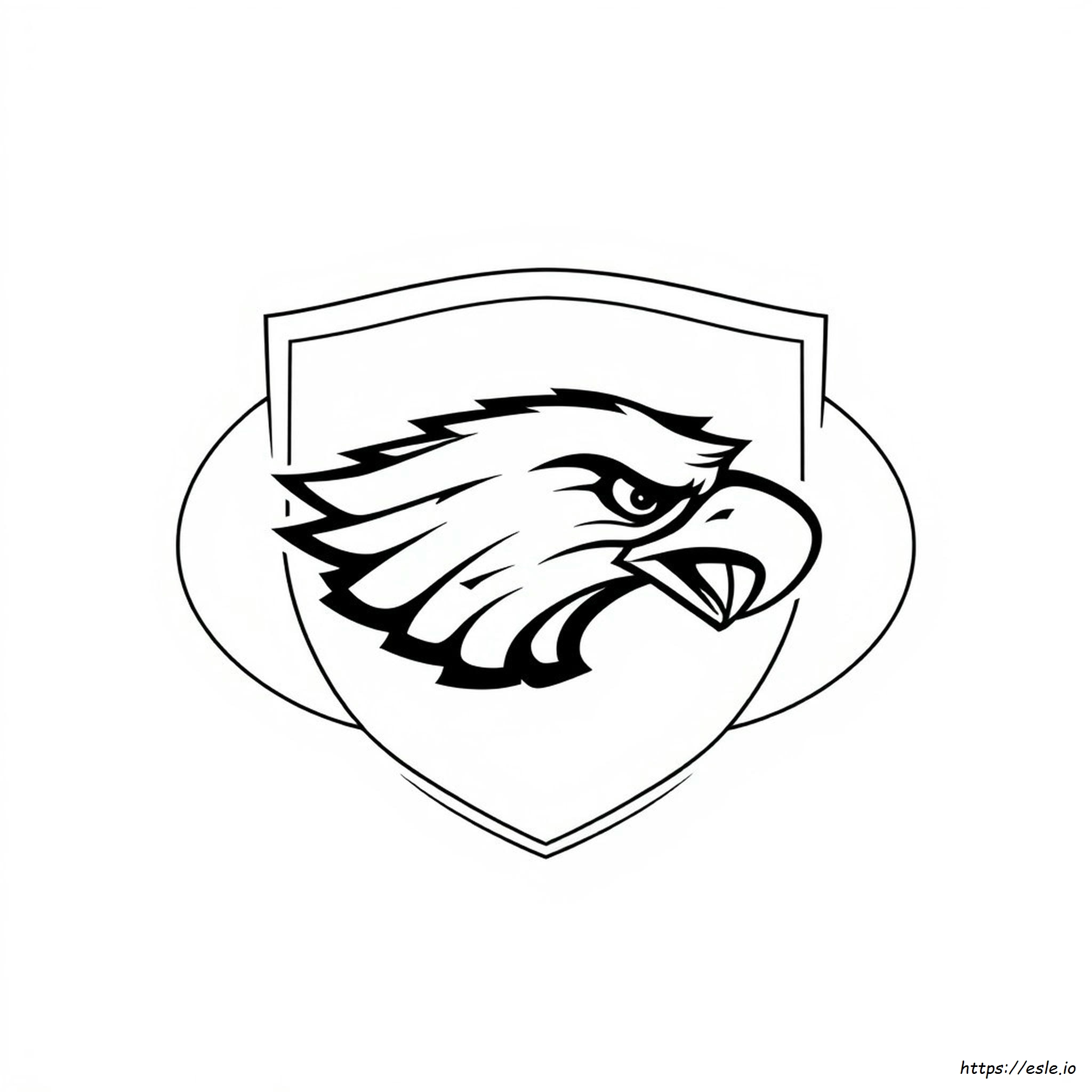 Philadelphia Eagles Logo Boyama Sayfası