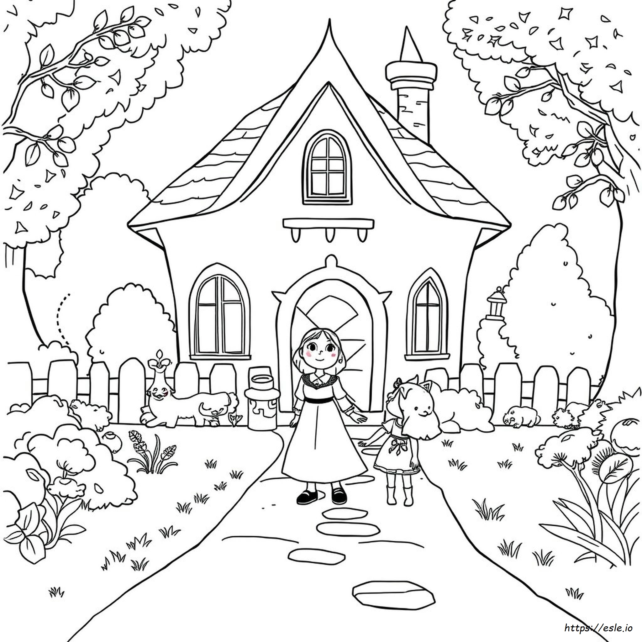 Páginas Para Colorear De La Película Encanto