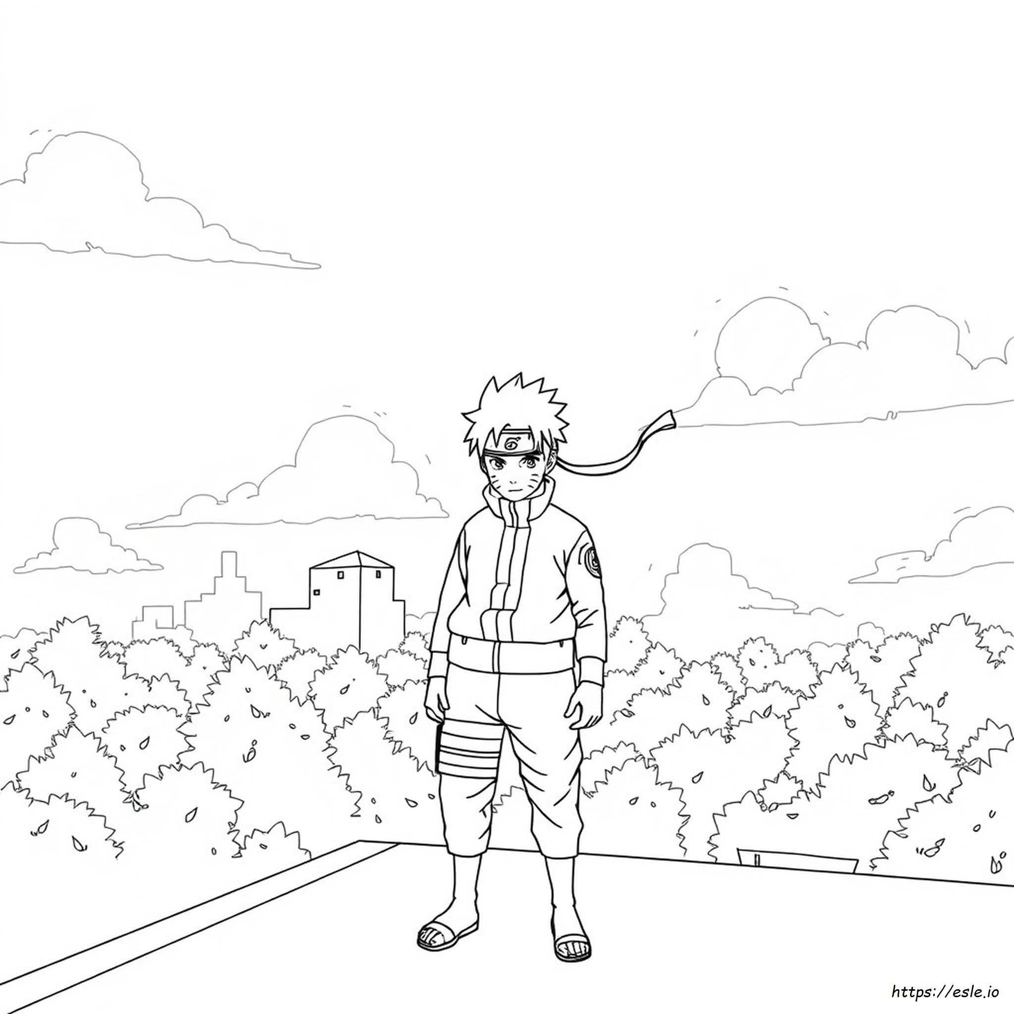 Disegni Da Colorare Di Naruto Shippuden