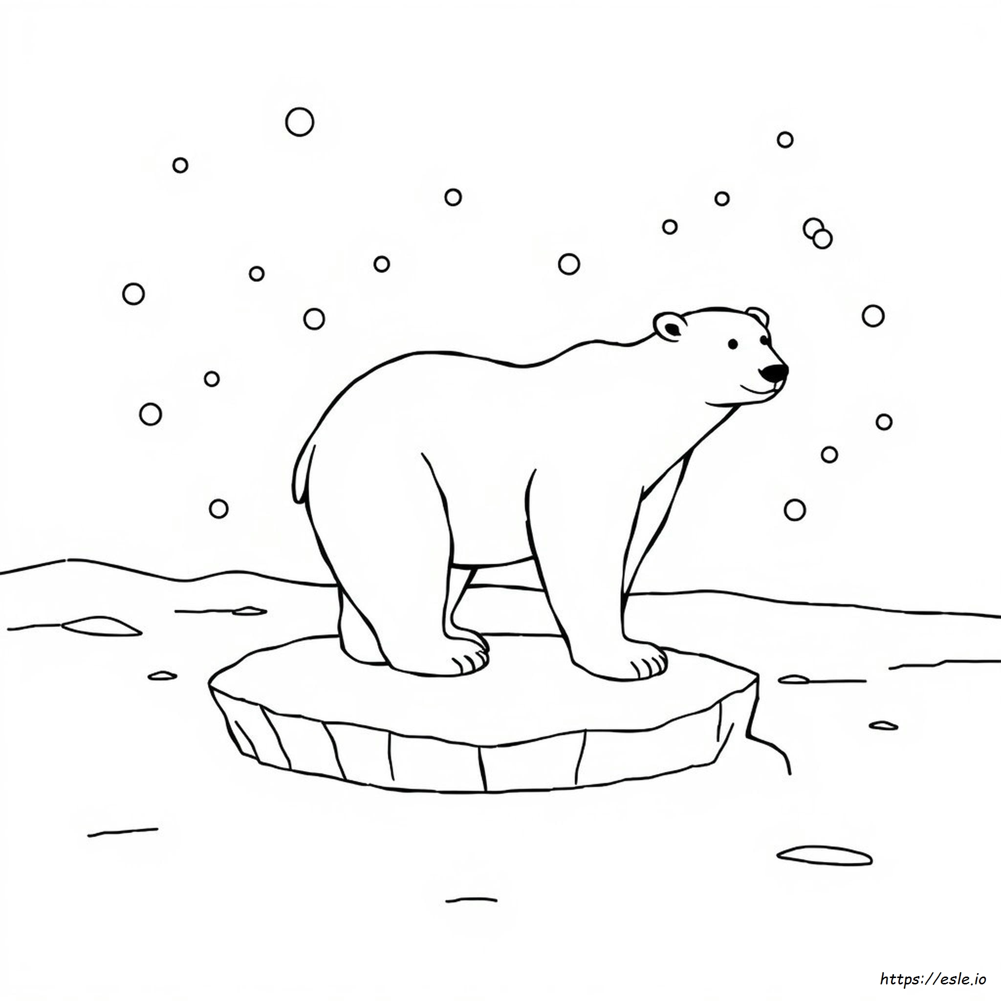 Polar Bear Coloring Pictures