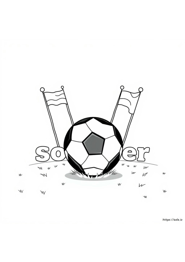 Gambar Logo Sepak Bola Dapat Dicetak Dan Diwarnai