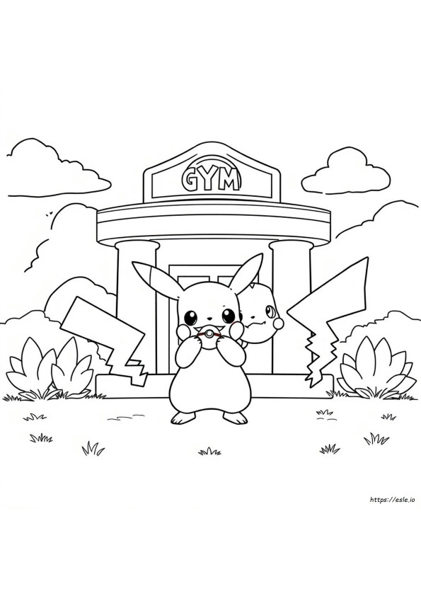 Pokemon Mewarnai Dapat Dicetak