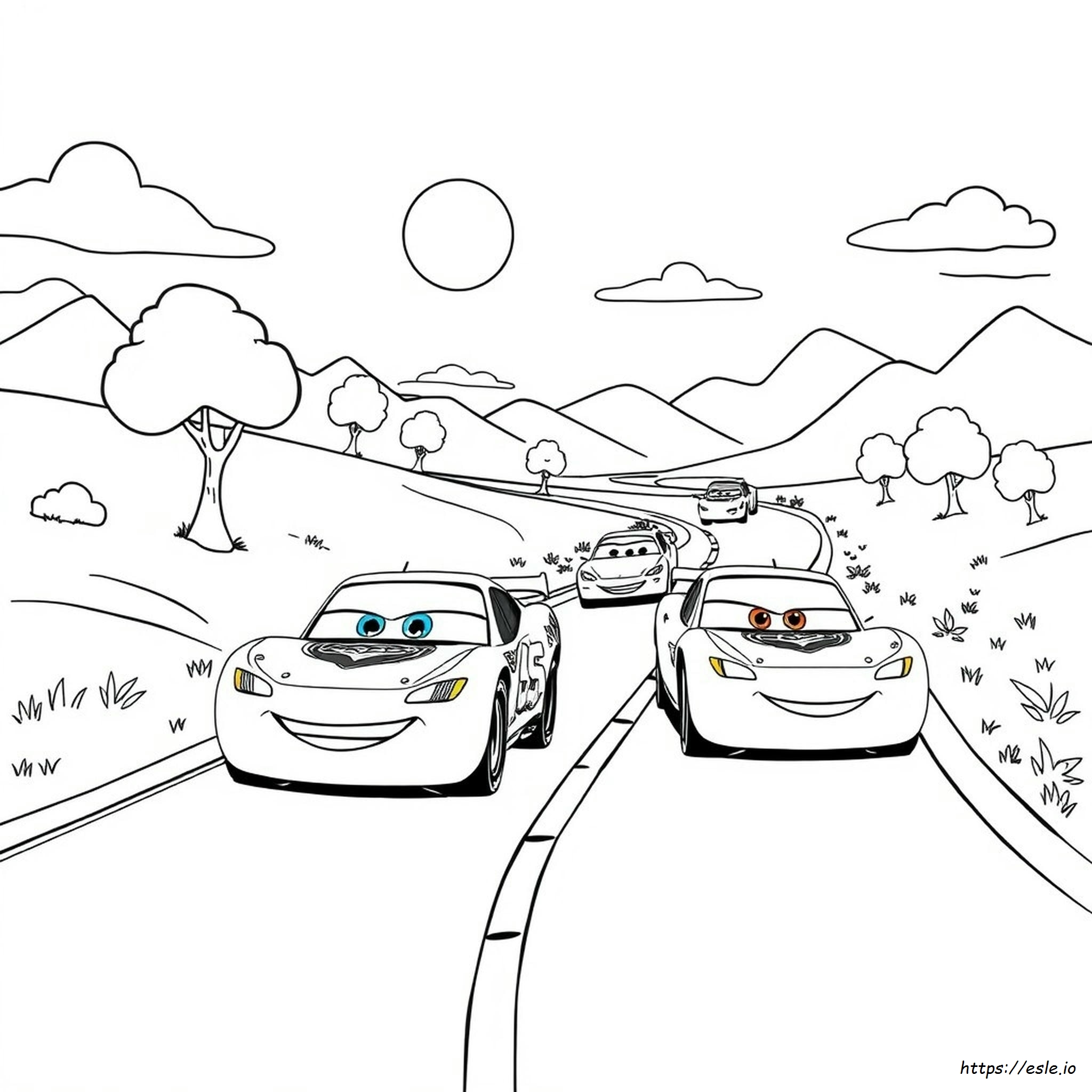 Disney Cars Coloring Book Pdf