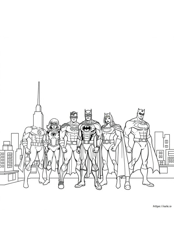 Marvel Vs Dc Pagine Da Colorare