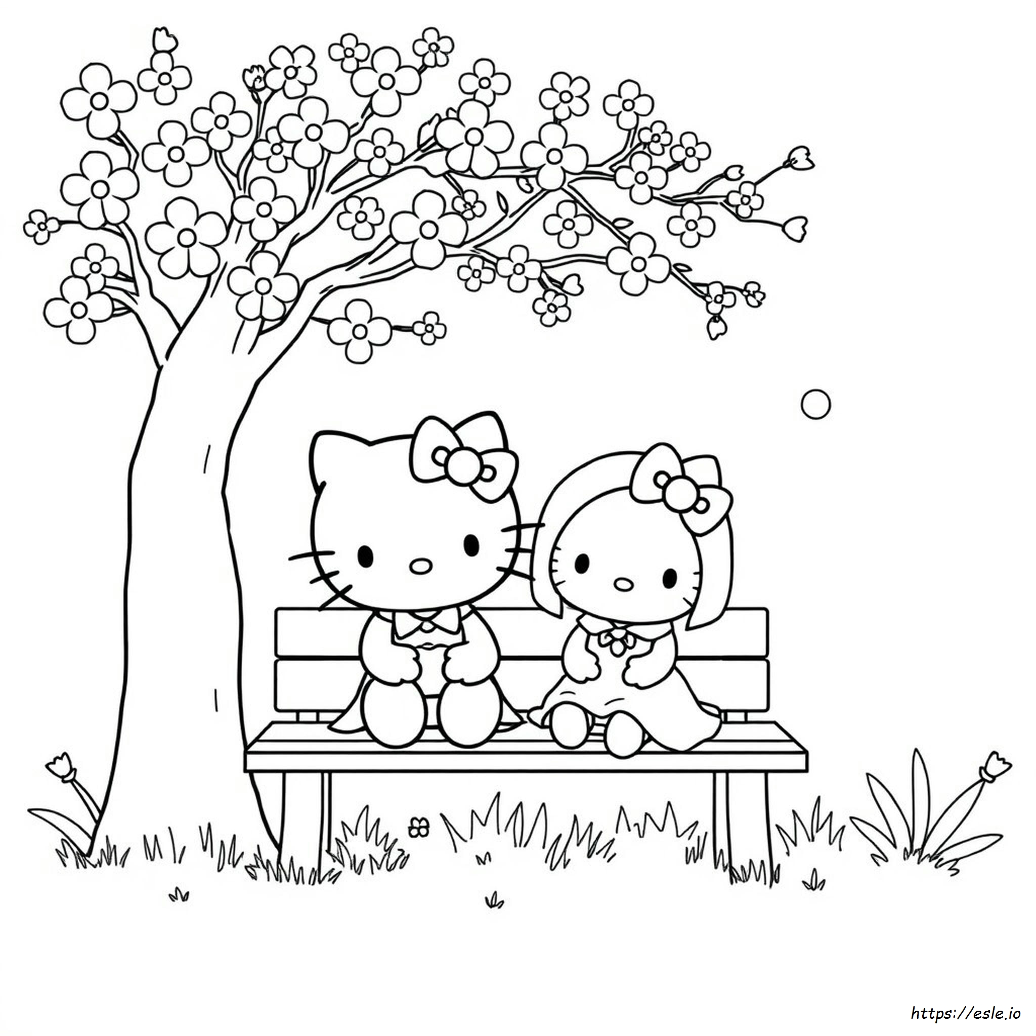 Hello Kitty Kuromi Ausmalbilder