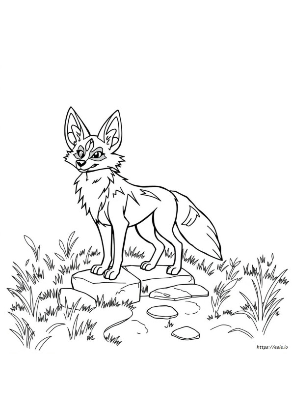 Mightyena Coloring Page