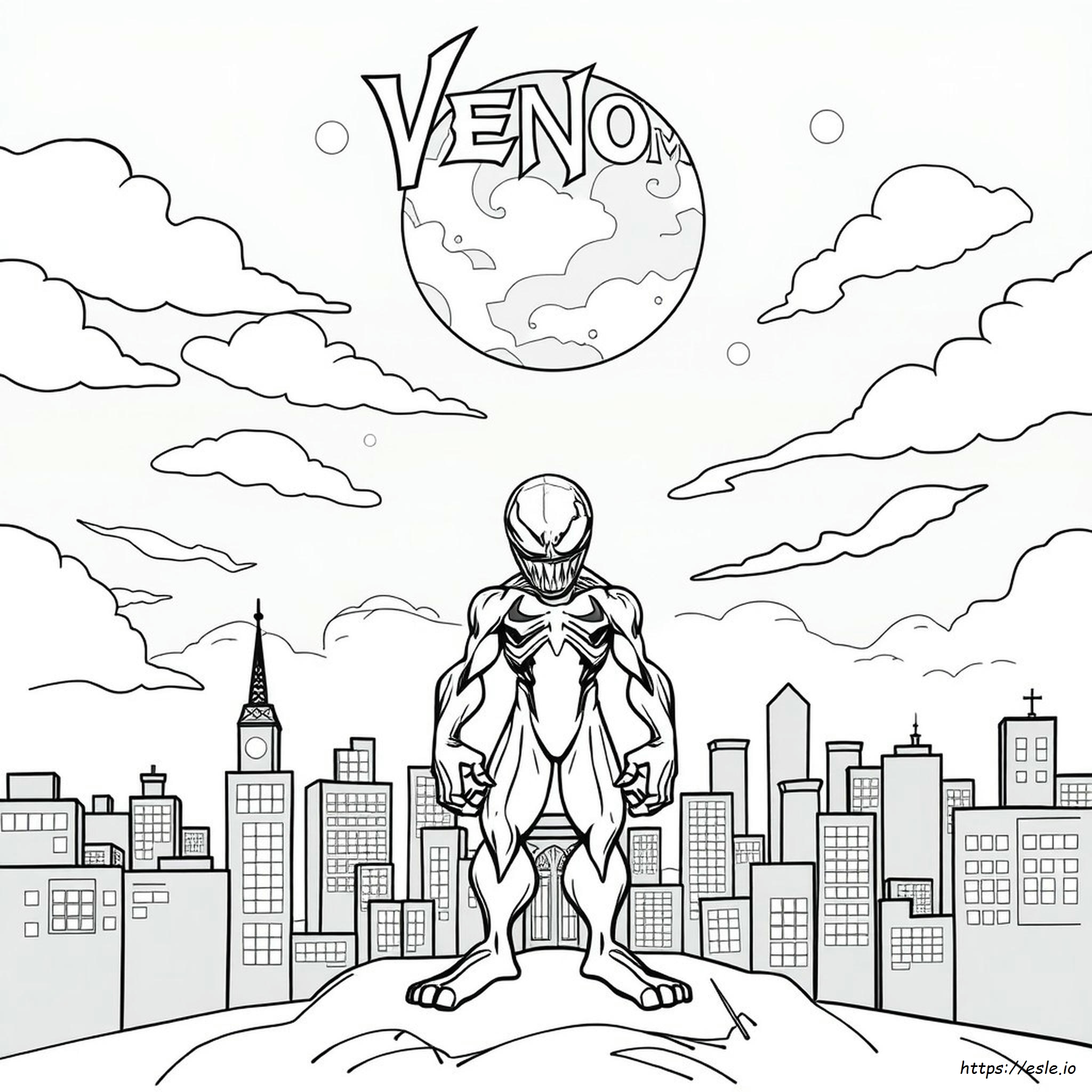 Venom Da Colorare E Stampare