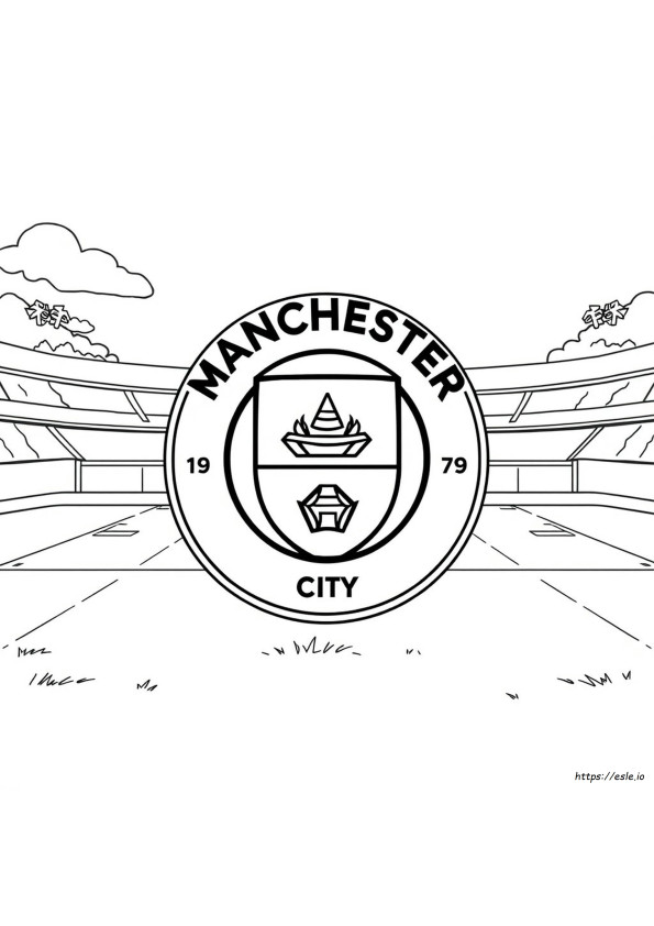 Logo Manchester City Gambar Mewarani