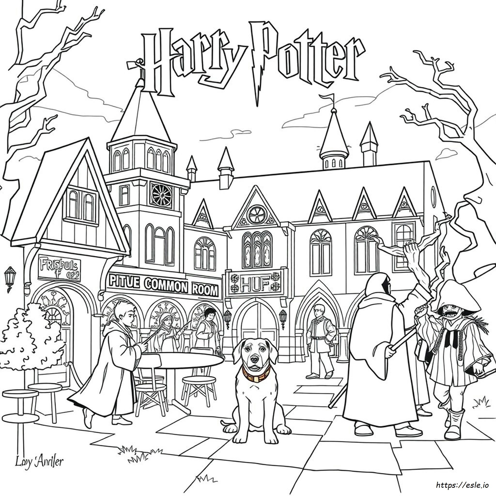 Harry Potter Y El Prisionero De Azkaban Para Colorear