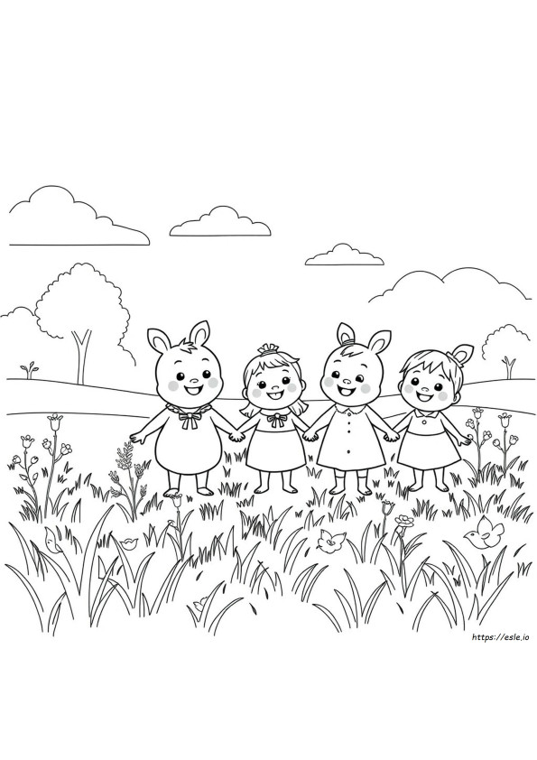 Babblarna Gambar Mewarnai