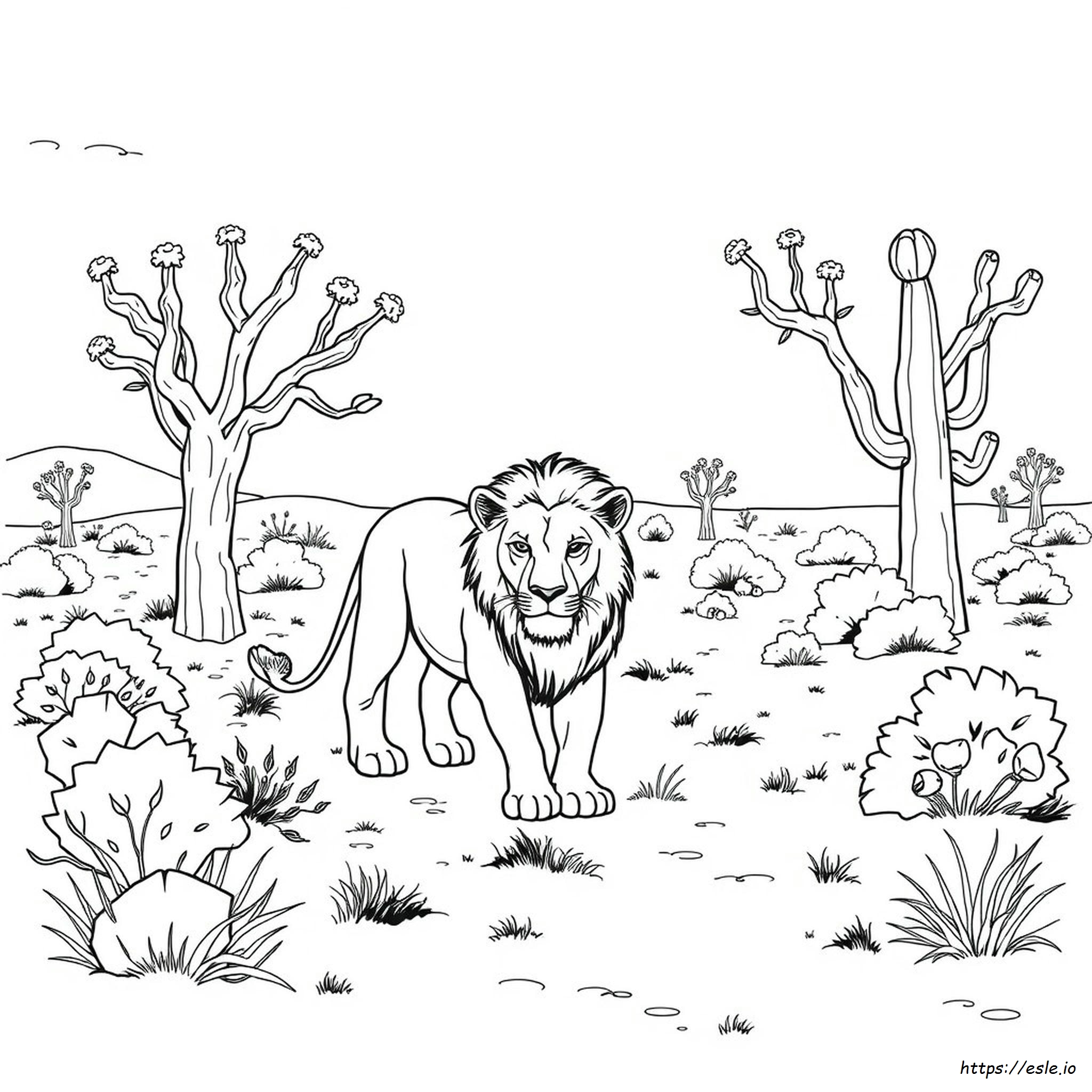 Realistic Wildlife Coloring Pages