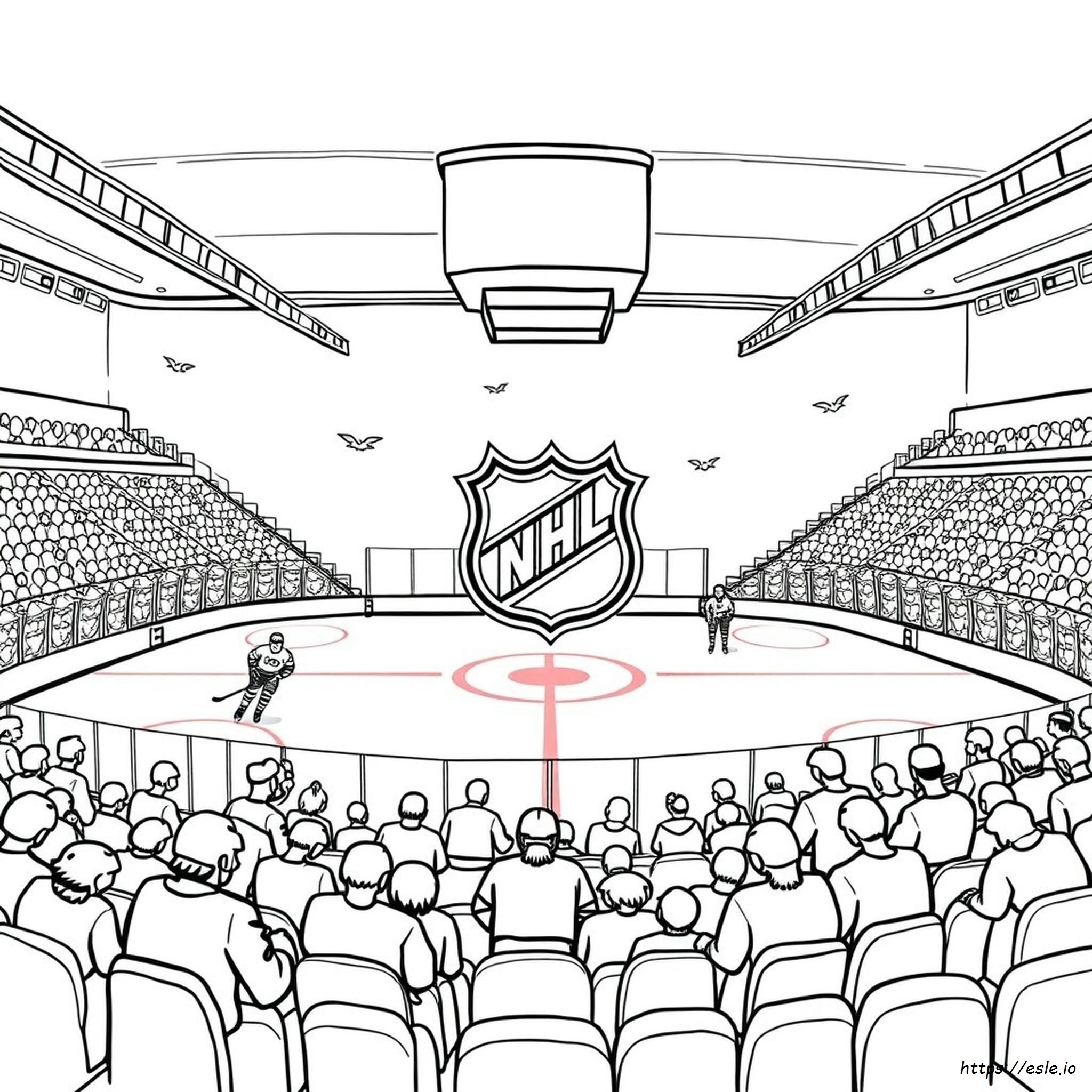 Kolorowanki Z Logo Drużyn Nhl