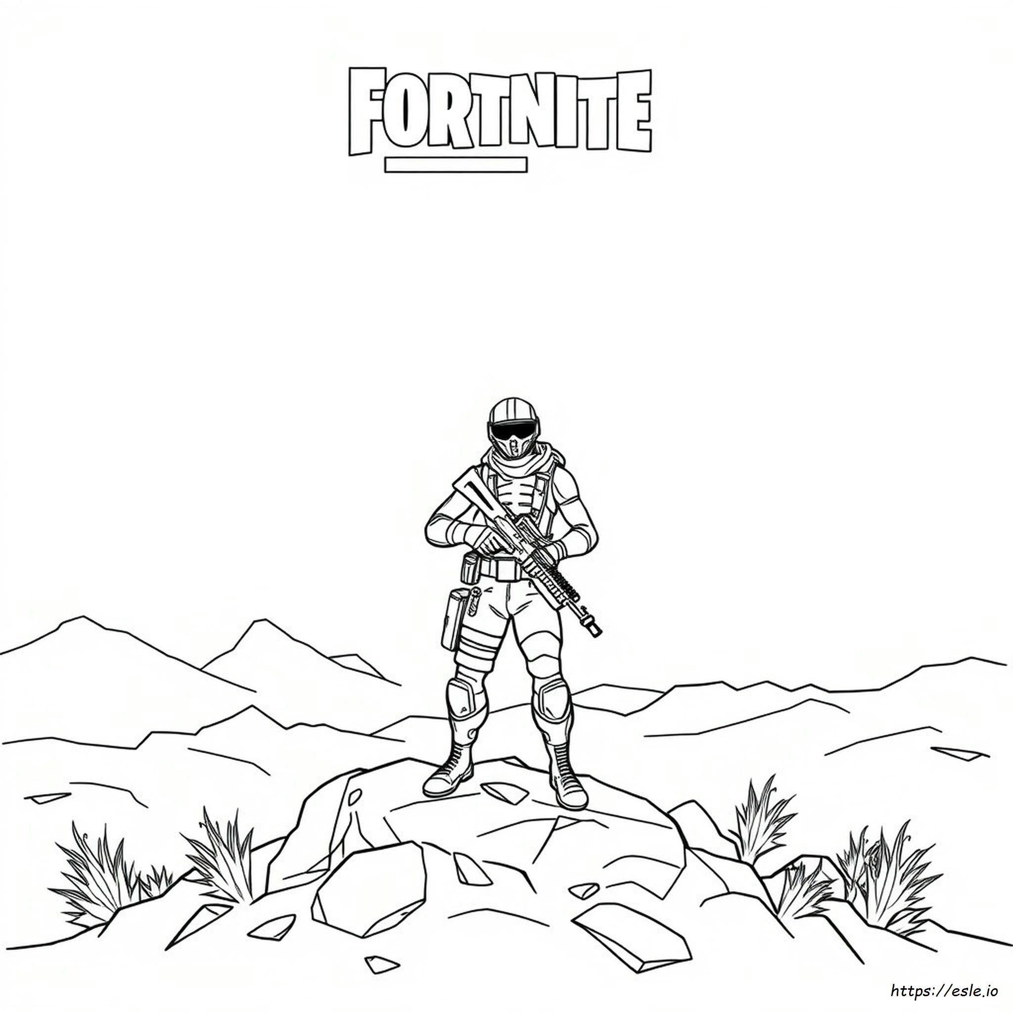 Fortnite Da Colorare
