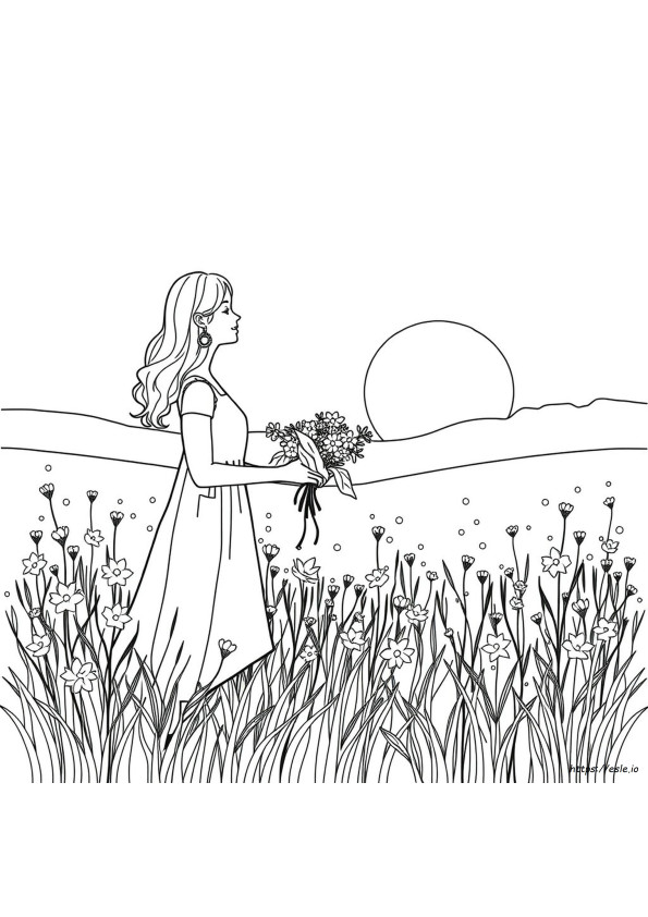Midsummer Coloring Pages