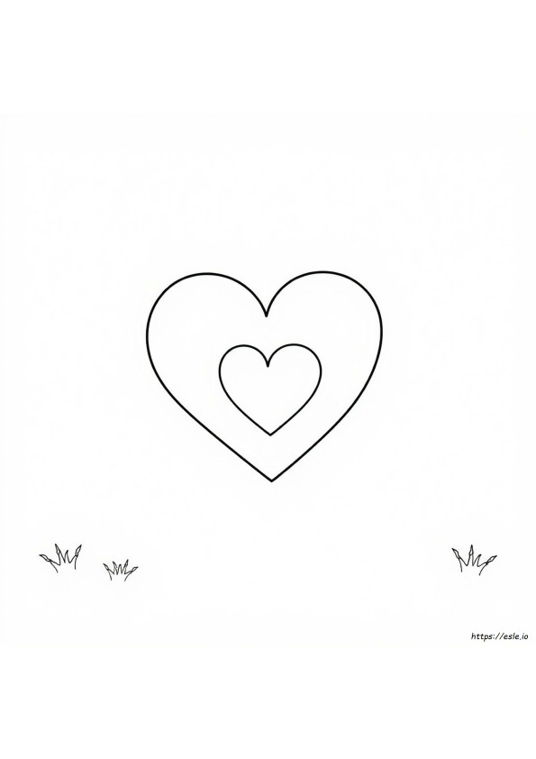 Coloring Book Heart