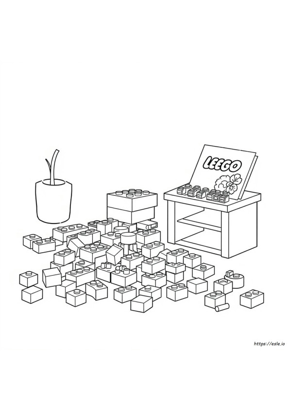 Lego Gambar Mewarnai Gratis
