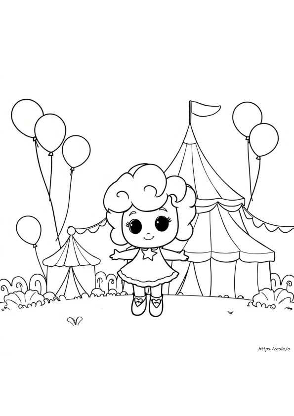 Lalaloopsy Peanut Big Top Disegni Da Colorare