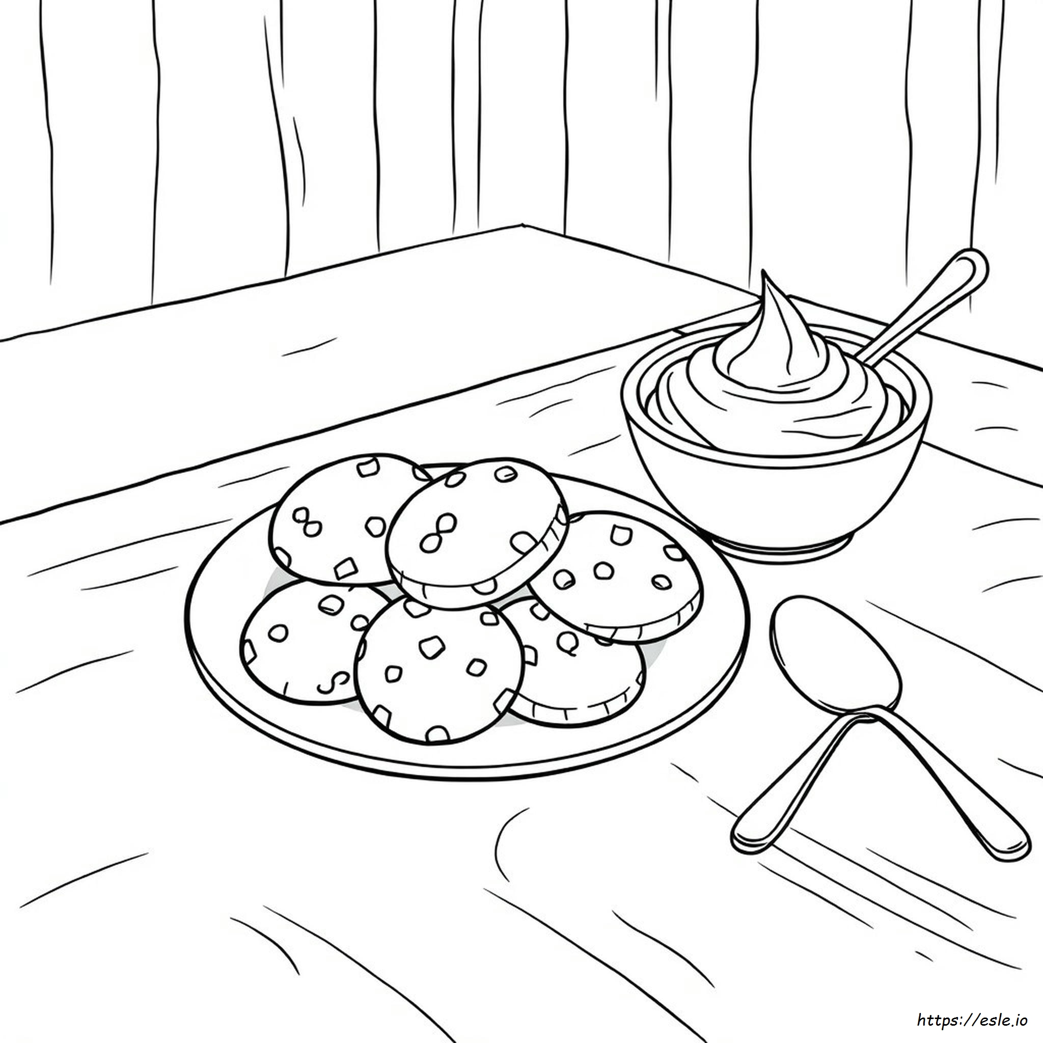 Brownie Coloring Pages Printable