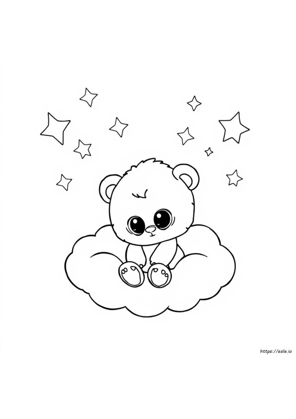 Beanie Boo Halaman Mewarnai Gratis