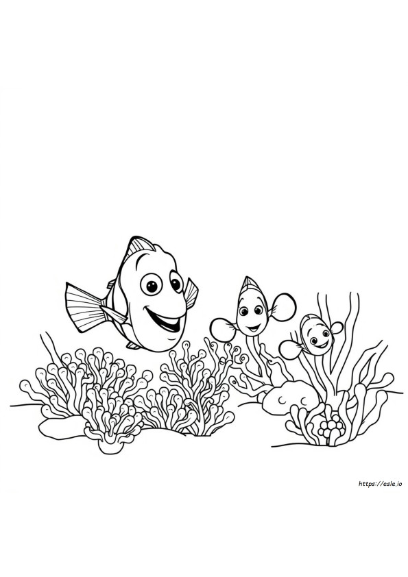 Coloriages Crush Nemo