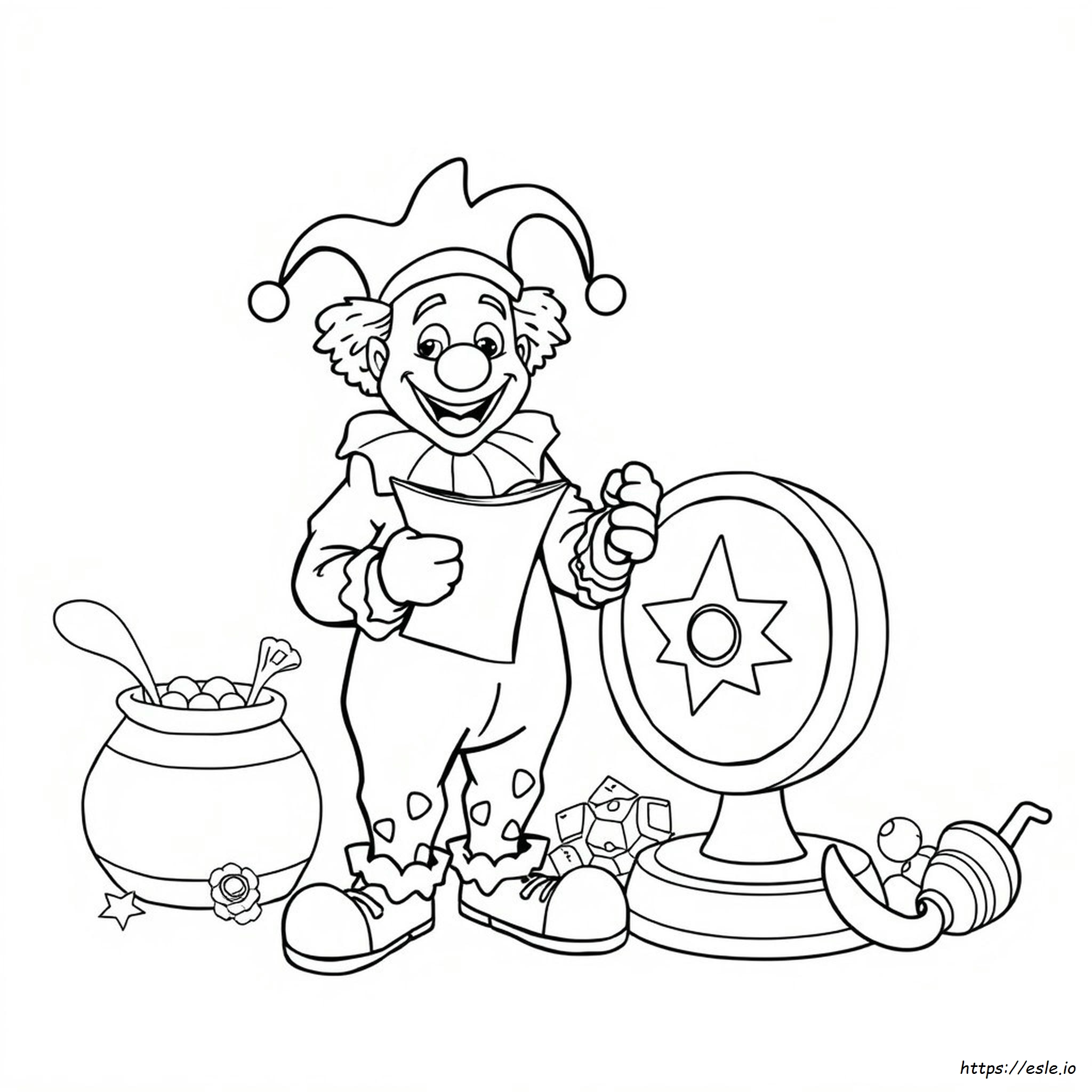 Pagine Da Colorare Di Purim Da Stampare