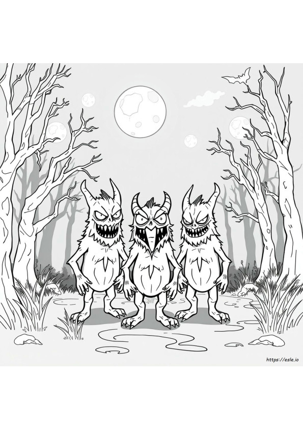 Grimmsnarl Gambar Mewarnai