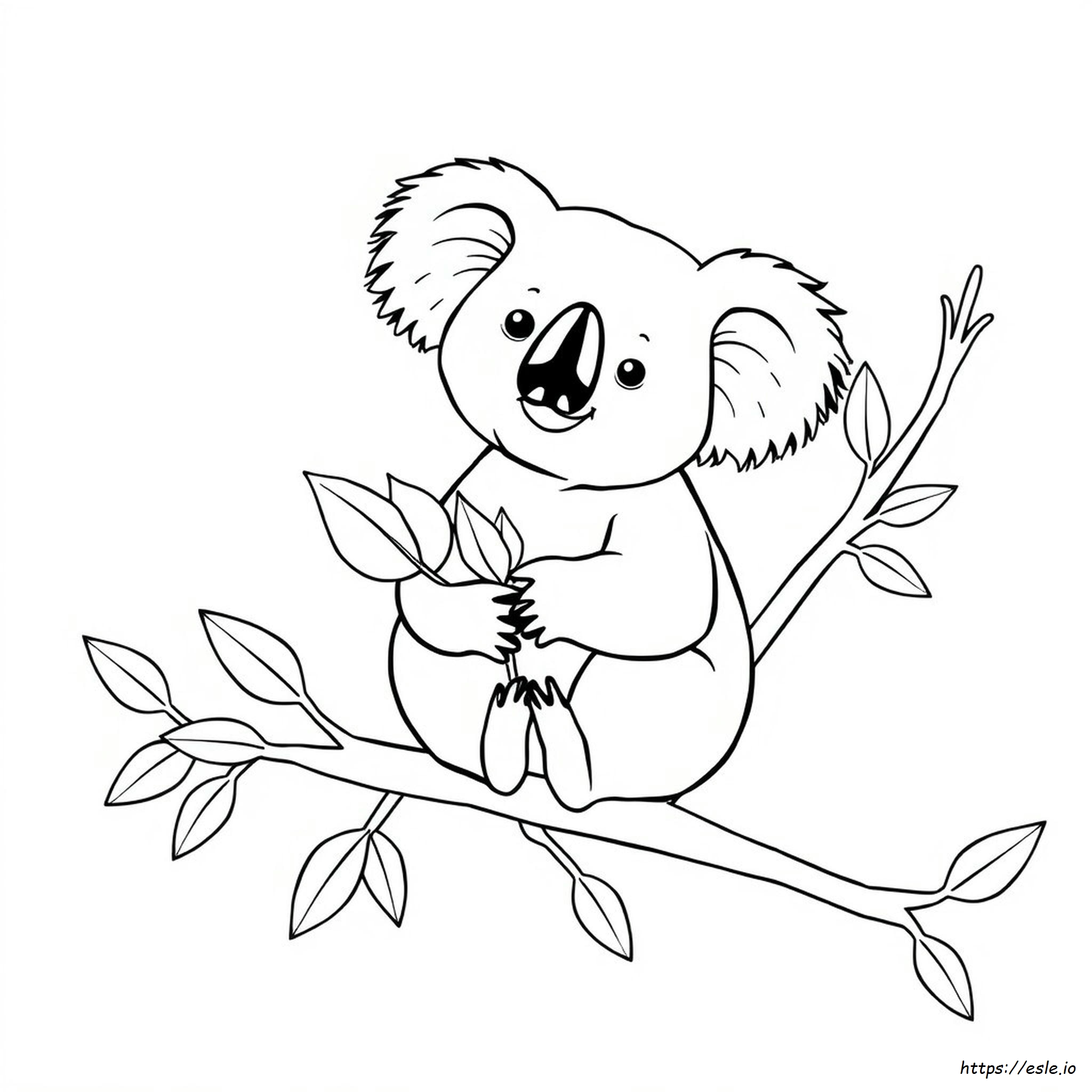 Printable Koala Coloring Pages